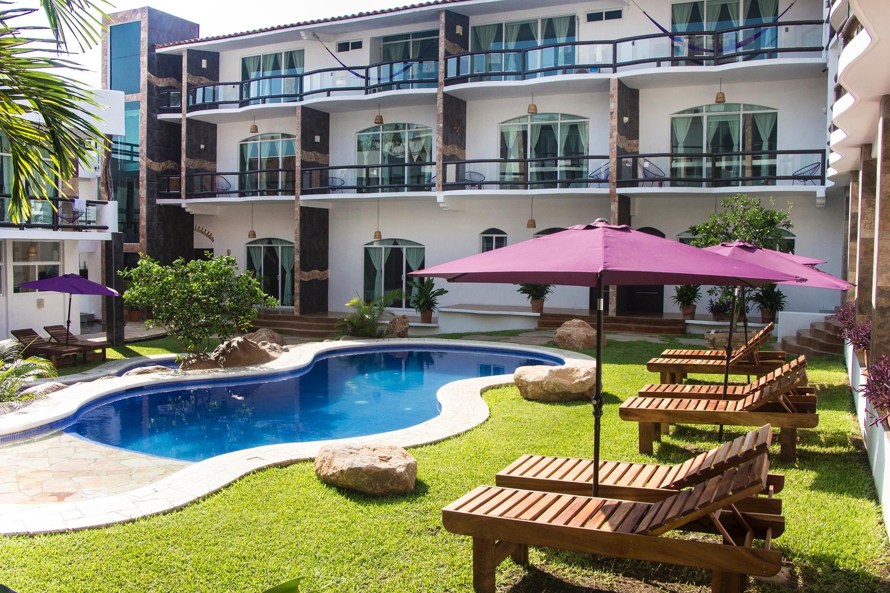 Hotel Rockaway Puerto Escondido  Eksteriør bilde